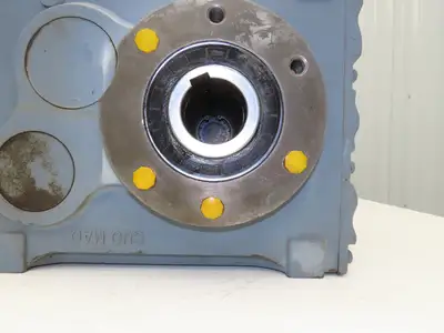 Guomao GFA87-YVP2.2-6P-179.79-M3 Gear Motor 10rpm 2.2kw 480V 3PH Hollow Shaft
