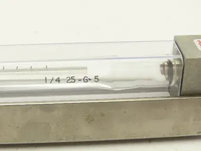 ABB 10A6132AB2B1X 5" Flow Meter 250PSIG 50 SCFH 1/4" NPT 1/4-25-G5