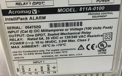 ACROMAG 811A-0100 IntellaPack Alarm 3E-27
