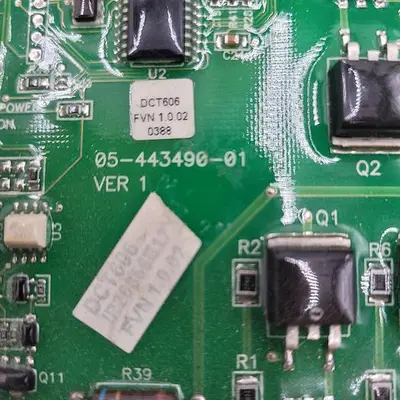 USED INDUSTRIAL CONTROL EQUIPMENT INDUSTRIAL CONTROL EQUIPMENT DCT606 CONTROL BOARD - IP26856E17X / FVN 1.0.02 0388 / 52HN