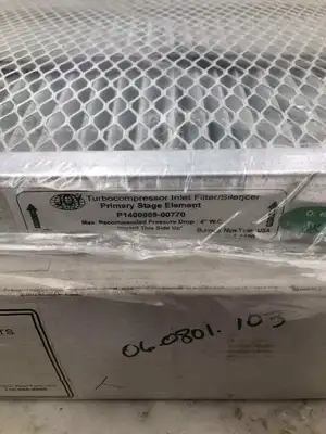Joy P1400009-00770 Air Intake Turbo Compressor Filter/Silencer 4″ W.C. -NIB of 2