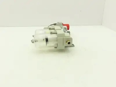 SMC Pneumatic Air Filter Regulator Relief Lubricator Pressure Switch Assembly
