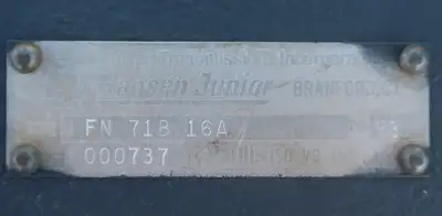 HANSEN Junior JFN71B16A Reducer