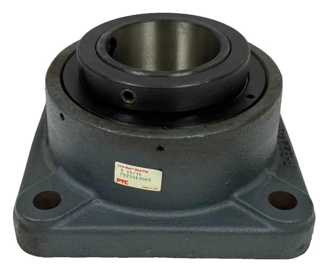 NEW PTC LINK-BELT FB22463HK6 FLANGE MOUNT BEARING 3-15/16"