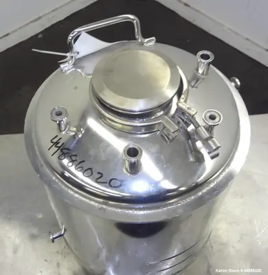 Used Alloy Products 20-Liter Reactor – 316L Stainless Steel, Vertical | Small-Scale Precision Reactor for Industrial & Laboratory Applications