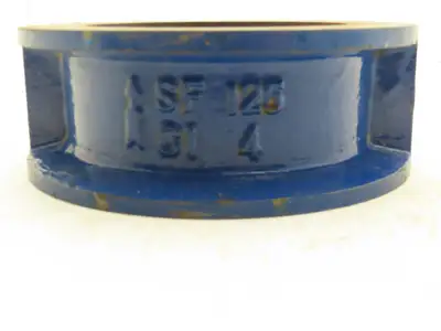 SF Equipment CD-125  4" Dual Plate Check Valve Double Door Wafer Style 200psi