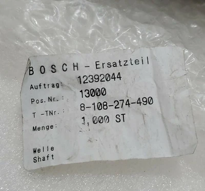 NEW Bosch 8-108-274-490