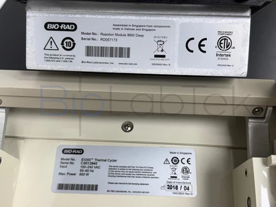 Used Bio-Rad S1000 PCR/Thermal Cycler Missouri US | BioLabTek #1520497