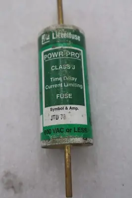 LITTELFUSE JTD 70 POWER PRO CLASS J 600 VAC FUSE STOCK #K-3772