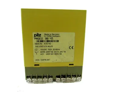 USED PILZ PNOZ 2 3S/10 SAFETY RELAY 475740 PNOZ2S10