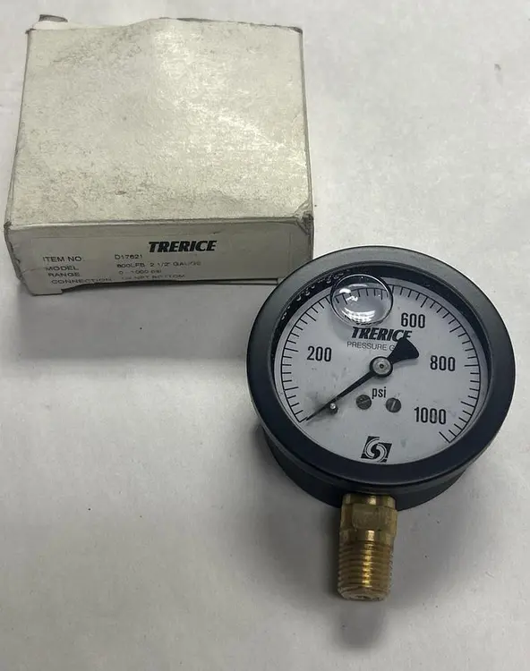 New | in-Stock TRERICE D17621 Universal Pressure Meters Ohio US | Surplus Asset Holdings #1226247