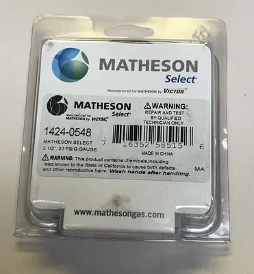 Used MATHESON 1424-0548 Universal Pressure Meters Ohio US | Surplus Asset Holdings #1234883