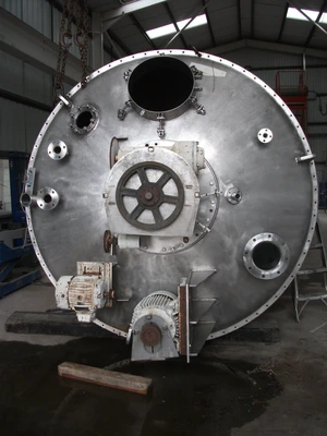 4,000L S/S JKTD Vacuum Conical J. H. Day Mixer Model 1225MBX