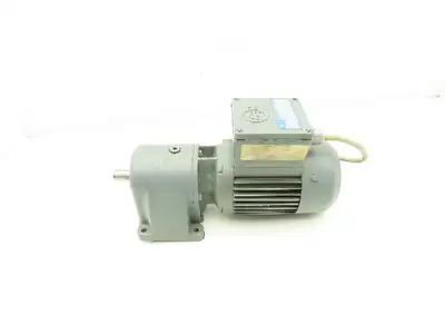 ABM G71/4D56C-4 Inline Gearmotor .18kw 230/460V 3PH 13.8:1 Reducer 113rpm