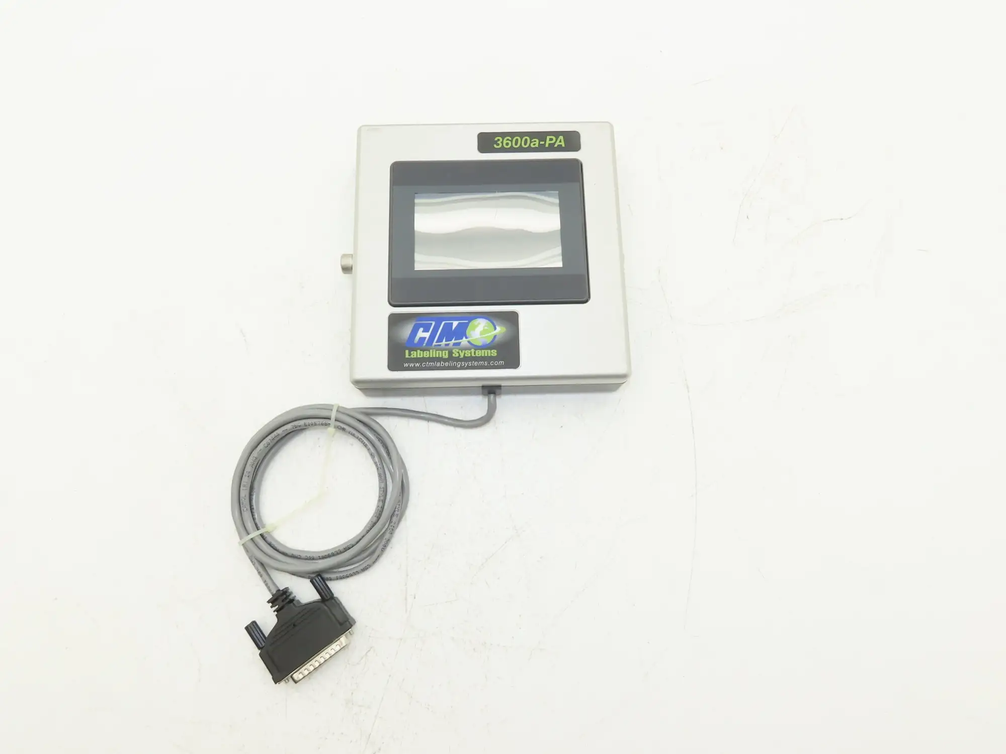 CTM Labeling Systems 3600a-PA Operator Interface Touch Panel w/ 25-Pin Connector
