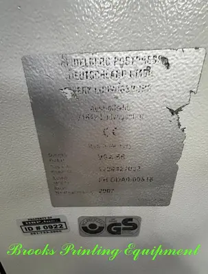 USED 2016 HEIDELBERG TH-82