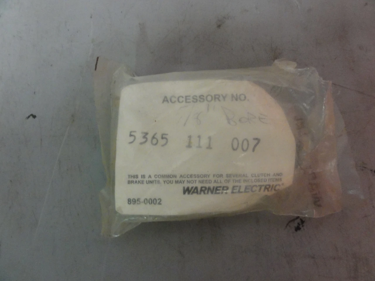NEW WARNER ELECTRIC 5365-111-007