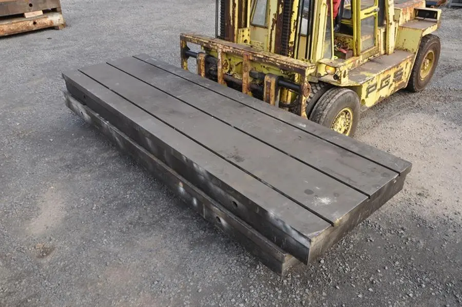 T-slot Table 5000 x 1500 mm