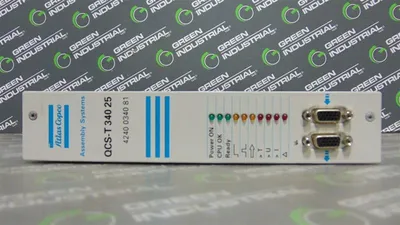 Atlas Copco QCS-T 340 25 Servo Control Module 4240 0340 81 F/W 3.17 S/W 3.1 Used