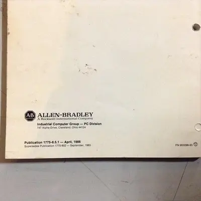 USED ALLEN BRADLEY 1775-6.5.1
