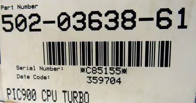 NEW GIDDINGS & LEWIS 502-03638-61R4 CPU MODULE 5020363861R4 PIC900