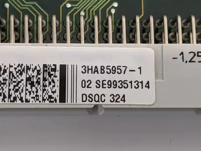 USED ABB MEMORY EXPANSION MODULE DSQC 324