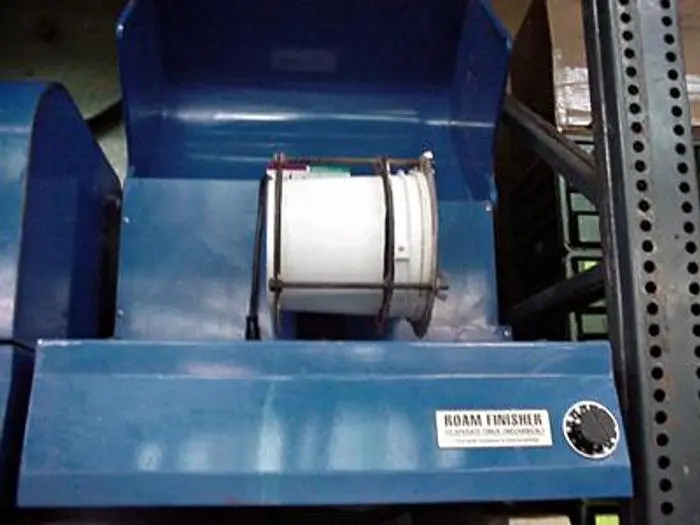 9699-210 ROAM Hi-Energy Finishing Machine for Wet or Dry Jewelry Parts/Finishing Applications