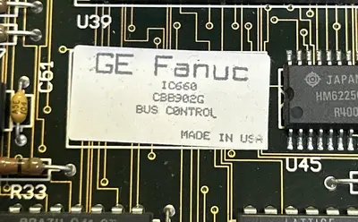 USED GE FANUC IC660CBB902G