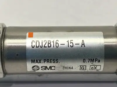 USED SMC PNEUMATIC CYLINDER 16MM BORE 15MM STROKE