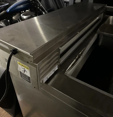 174-0172 H And K 5-Pan Self Contained Prep Rail Cooler