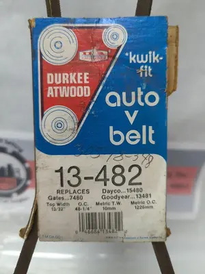 New | in-Stock DURKEE ATWOOD 13-482 Belts Ohio US | Surplus Asset Holdings #1225503