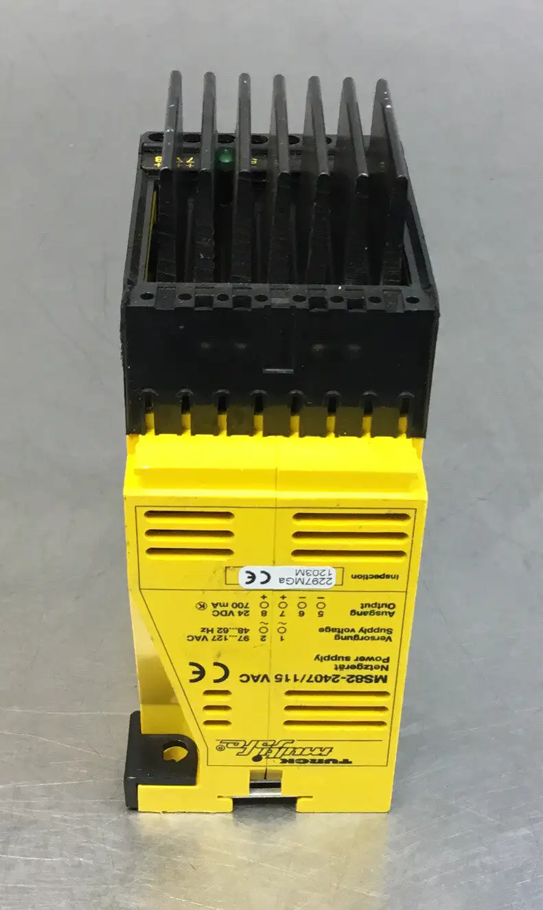 Used TURCK MS82-2407 PLC Processors South Carolina US | Palmetto Automation #1277309