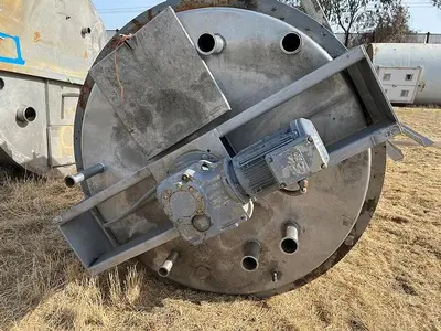 Tank, 900 Gallon, S/st, Agit, Cone Bottom #S744586