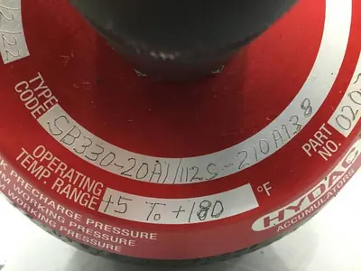 USED HYDAC SB330-20A1/112S-210A138