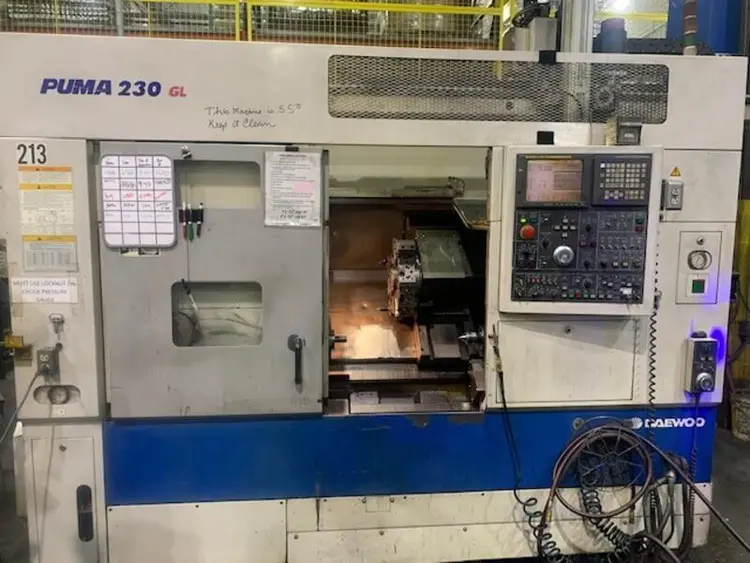 Used 2000 DAEWOO PUMA CNC Lathes | Two Spade Machinery LLC #508024