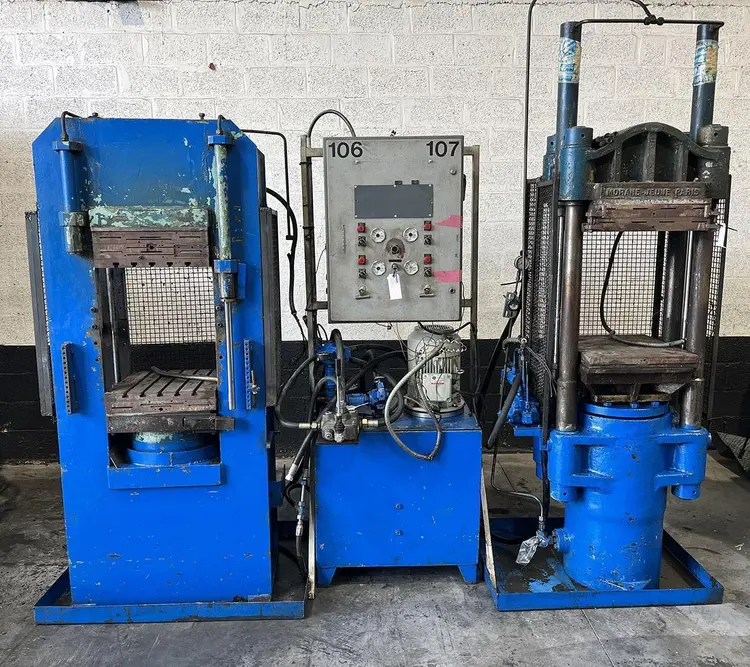 Used DARRAGON 120 TON HEATED H-Frame Presses BE | Apt International N.V #362202
