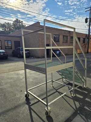 USED CUSTOM BUILT Stainless Steel Stairs