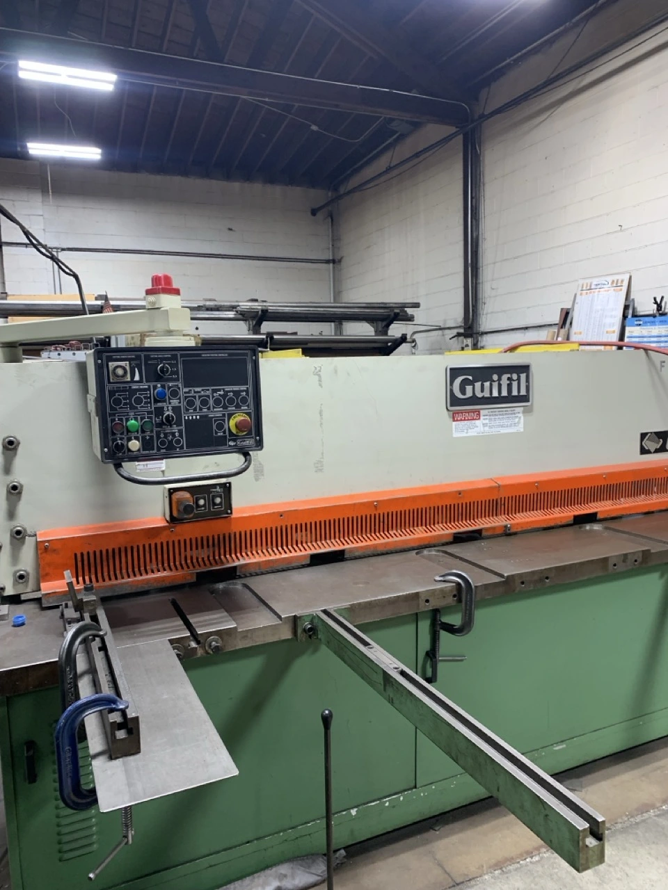 Used 1900 GUIFIL GHE 630 Power Squaring Shears (Inch) Illinois US | Revelation Machinery #1362745