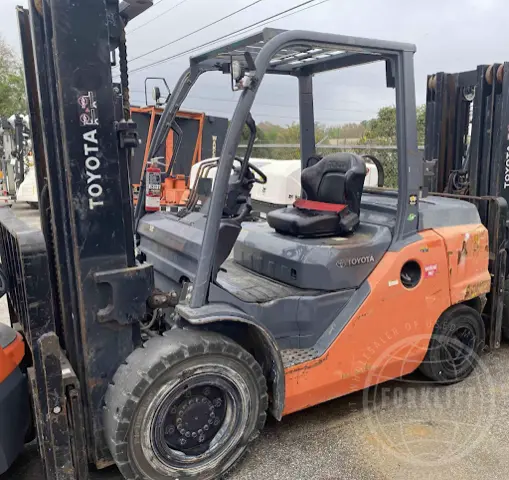 Used 2018 TOYOTA 8FG45U Internal Combustion Forklifts: Pneumatic Tire Florida US | Forklift Exchange #1274443