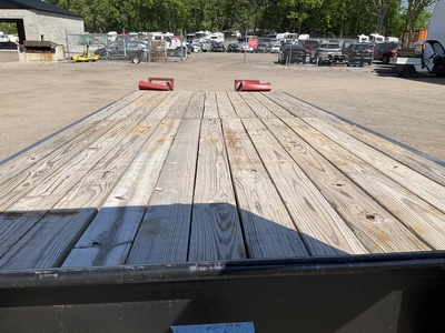 2001 Towmaster TG-20 Equipment Trailer Flat Bed Trailer