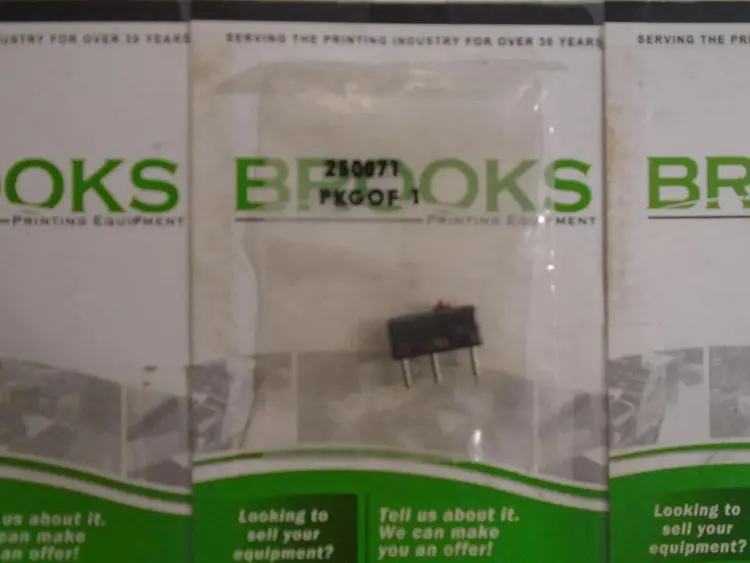 Used AB DICK 250071 Switch Parts North Carolina US | BROOKS PRINTING EQUIPMENT #1139063