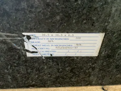 Used RENSHAW 2109119 Granite Surface Plates Ohio US | HGR 24 #1272614