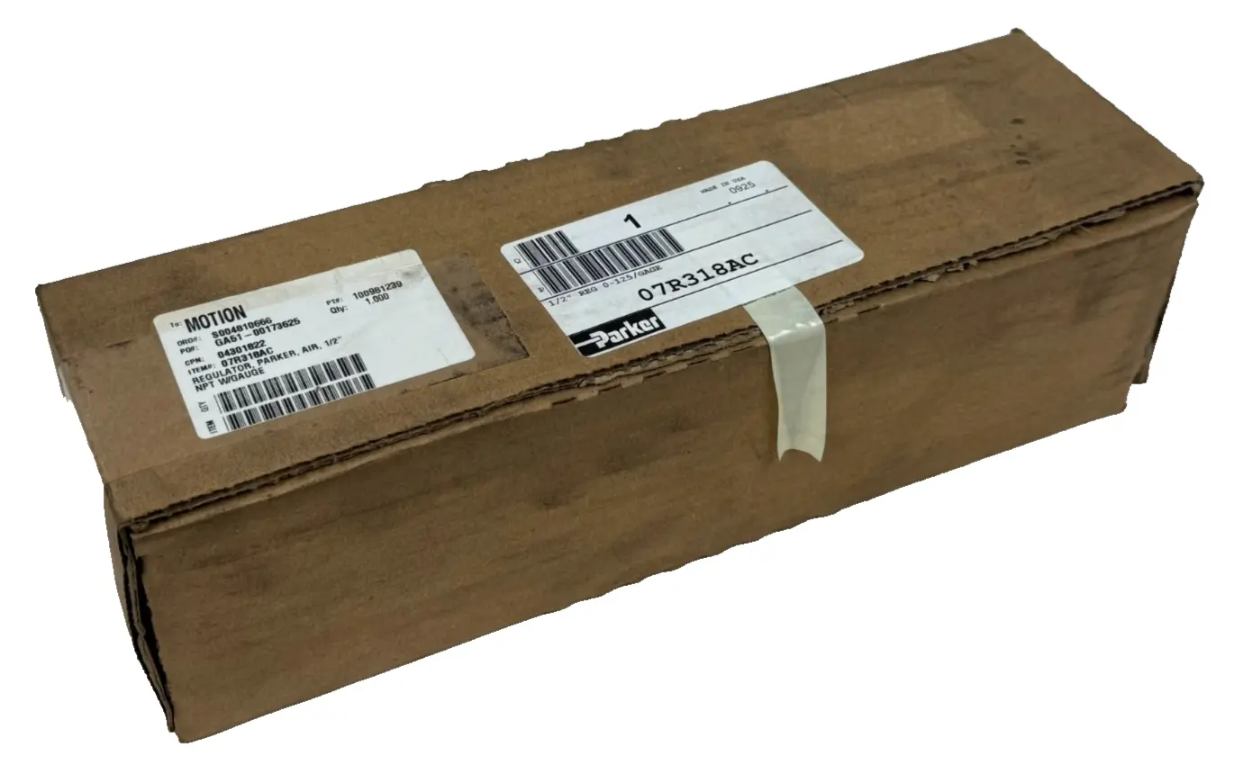 NEW PARKER 07R318AC PNEUMATIC REGULATOR 1/2"