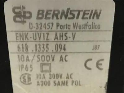USED BERNSTEIN ENK-UV1Z AHS-V