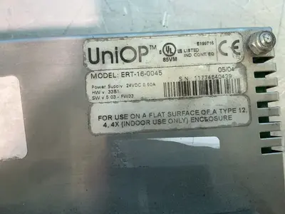 Used UNIOP ERT160045 Automation Control (HMI) Ohio US | HGR 24 #1345258