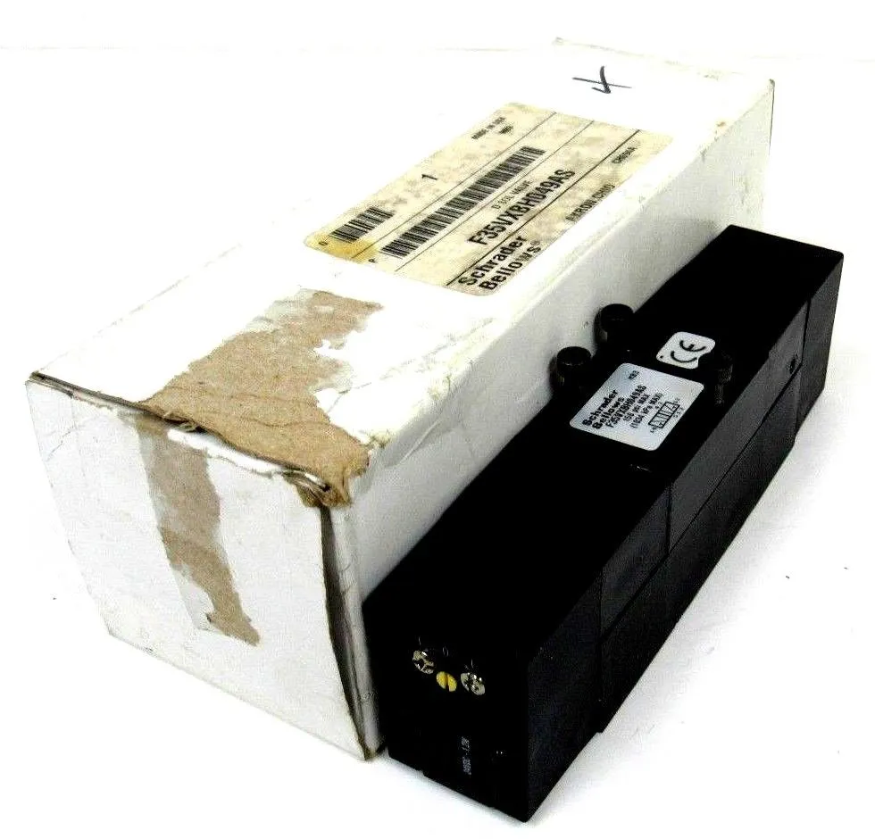 NEW SCHRADER BELLOWS F35VXBH049AS SOLENOID VALVE 150 PSI