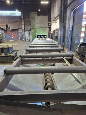 Used 1983 GUTMAN RZ-1252 Roller Conveyor Shot Blaster CZ | Amaron s.r.o. #1288582