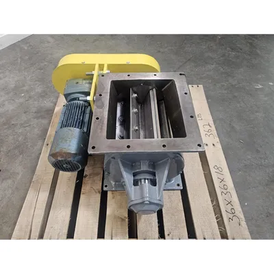 Used 10" Semco, Inc. Steel Rotary Airlock Valve