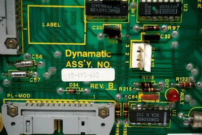 USED EATON DYNAMATIC 15-493-603 PC BOARD REV.B 15493603