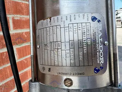 Used SHARPE MIXERS SSG-050SCR PORTABLE MIXER 350 RPMW/VFD, 1/2 HP MOTOR,TWO IMPELLERS Portable Mixers California US | Equipment Lab #1372891